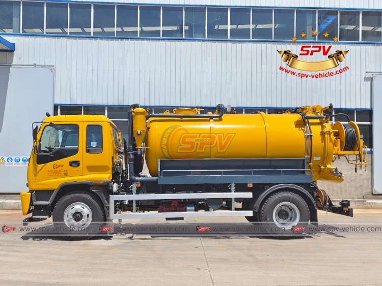 8,000 Litres Combined Vacuum Jet ISUZU - LS 8,000 Litres Combined Vacuum Jet ISUZU - LS